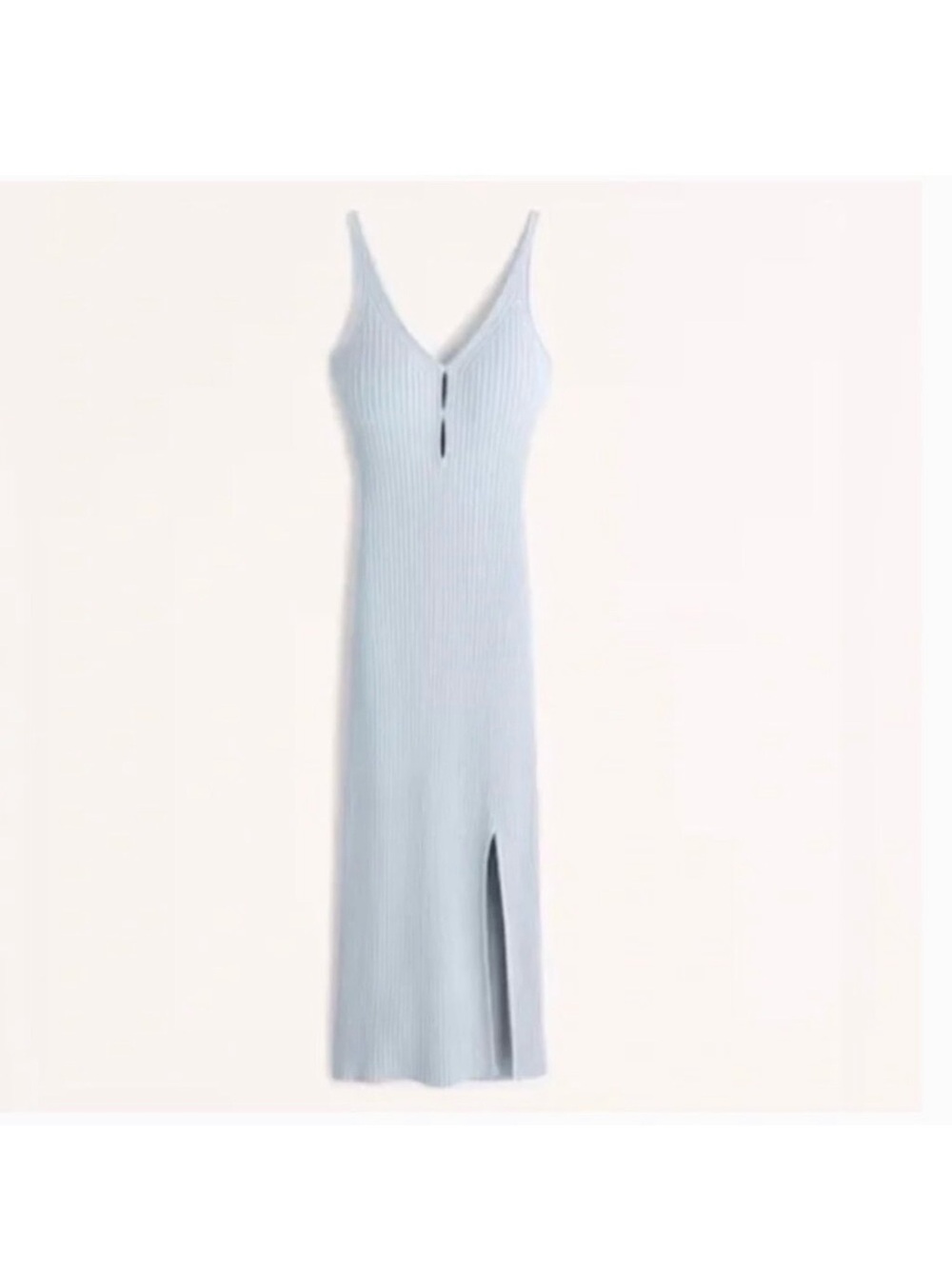 Abercrombie | Light Blue | Keyhole Midi Sweater Dress | XSP